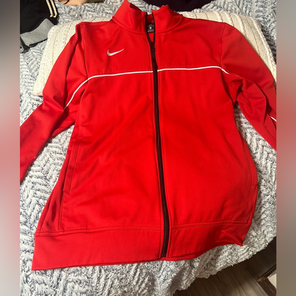 Nike zip up light athletic jacket